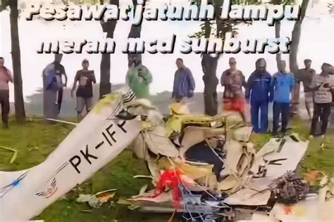 Analisis Knkt Mengapa Pesawat Latih Pk Ifp Bisa Jatuh Di Tepi Lapangan