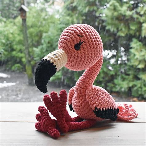 Pink Flamingo Pattern By Ann Of The Melody Of Moonlight Crochet