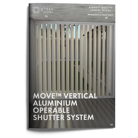 MOVE Shutters | Contemporary Vertical Shutters — Glass Outlet
