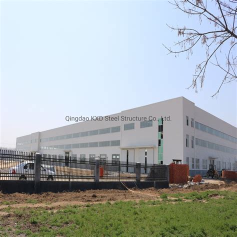 Prefabricated Light Weight Metal Steel Structure Workshop Kxd Ssw