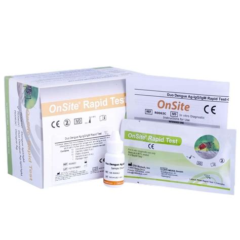 Duo Dengue Ag IgG IgM Rapid Test 10Test