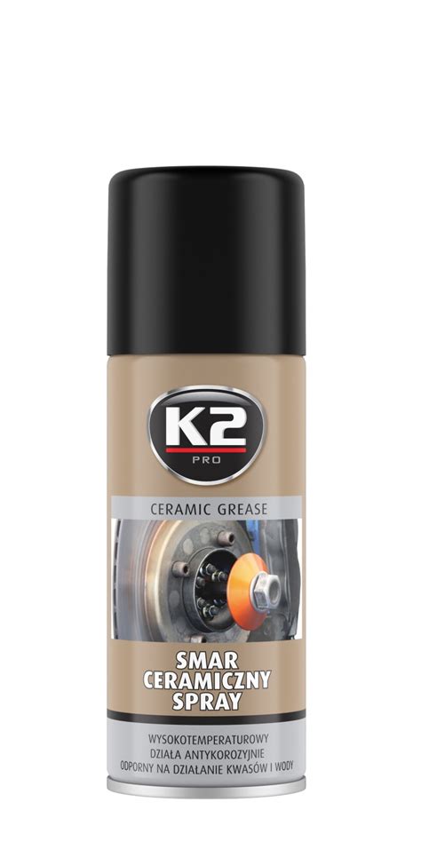 K2 SMAR CERAMICZNY WYSOKOTEMPERATUROWY SPRAY 400ml W124 za 21 90 zł z