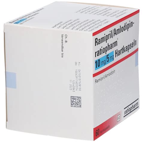 Ramipril Amlodipin Ratiopharm Mg Mg St Mit Dem E Rezept Kaufen