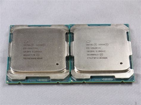 B31712 O 09319 Intel Xeon E5 2667V4 E5 2620V4 LGA2011 v3 CPU 2個セット