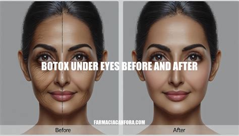 Botox Under Eyes Before and After: A Complete Guide