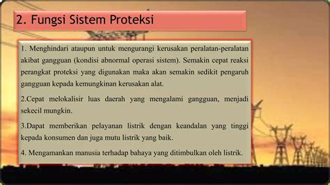 SISTEM PROTEKSI TENAGA LISTRIK PPT