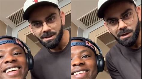 Ipl 2024 Watch Virat Kohli Intrudes Kagiso Rabadas Podcast Interview