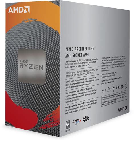 Protsessor Amd Amd Ryzen 5 3600 3 6ghz 32mb Box 100 100000031box 3 6ghz Am4 32mb 1a Ee