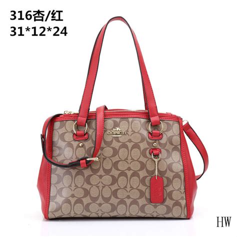 New Coach Handbags 316 Red Coach No 355 7500 Coach Outlet