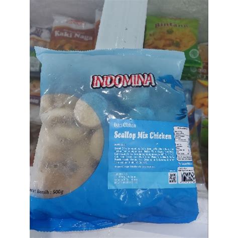 Jual Indomina Scallop Ayam Dan Ikan Shopee Indonesia