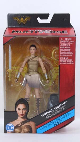 Dc Multiverse Wonder Woman Themyscira 6 Inch Mattel Ares Wave Movie Action Figure Toy Review