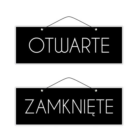 Tabliczka Laminowana Str Otwarte Zamkni Te Tl X Cena