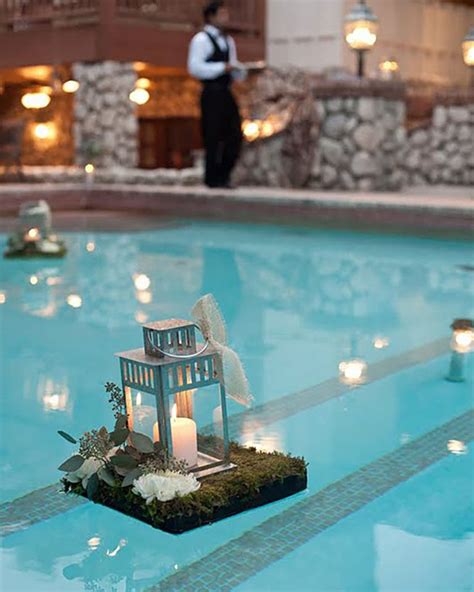 21 Wedding Pool Party Decoration Ideas For Your Backyard Wedding