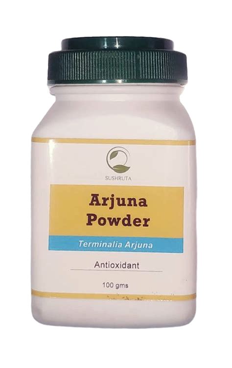 Buy SUSHRUTA Arjuna Powder Terminalia Arjuna Arjun Chaal Powder