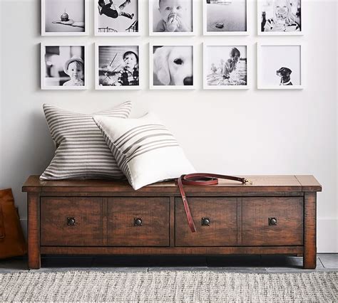 Benchwright Entryway Storage Bench | Pottery Barn