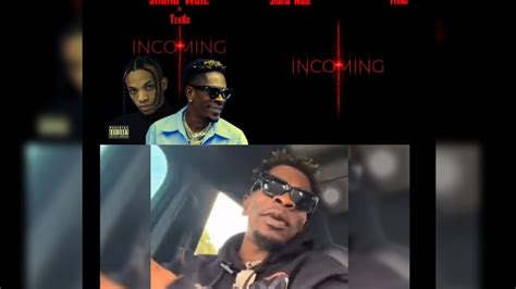 Snippet Shatta Wale Ft Tekno Incoming Charlie Collaboration