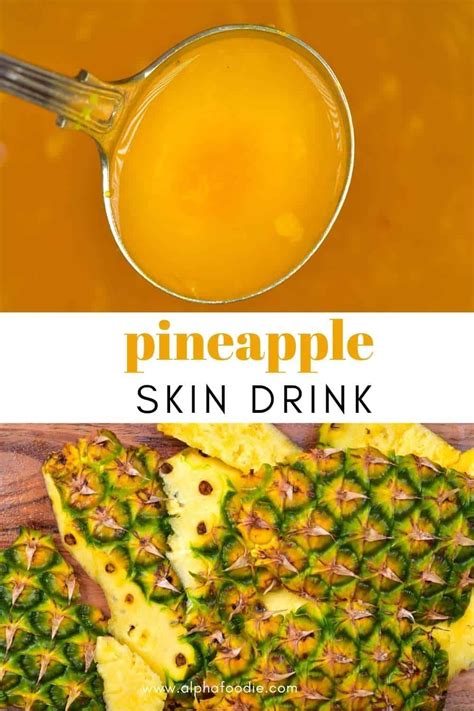 Pineapple Skin Tea Anti Inflammatory Tea Recipe Healthy Juicer