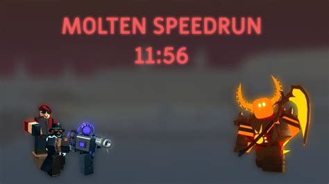 Molten Speedrun No Event Towers No Golden Towers Tower