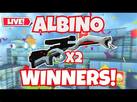 LIVE Albino Crackshot Showdown Live Stream Winners Revealed