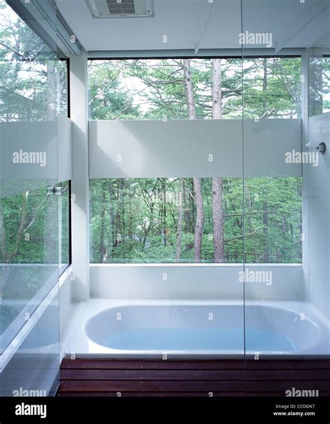 RING HOUSE INTERIOR VIEW - BATHROOM Stock Photo - Alamy