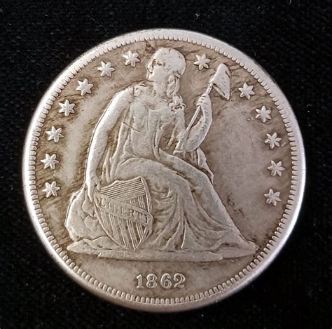 P Liberty Seated Dollar Restrike Token Reproduction Etsy