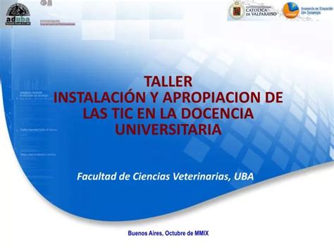 PPT Facultad De Ciencias Veterinarias UBA PowerPoint Presentation