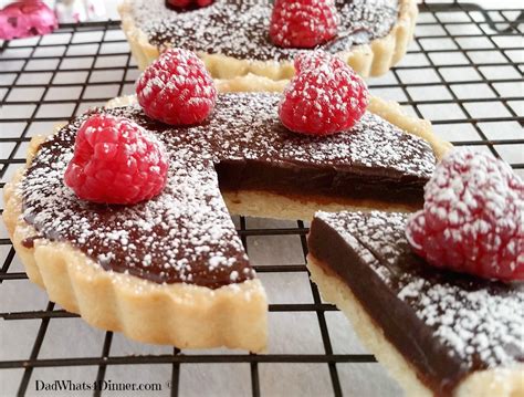 Chocolate Raspberry Tart