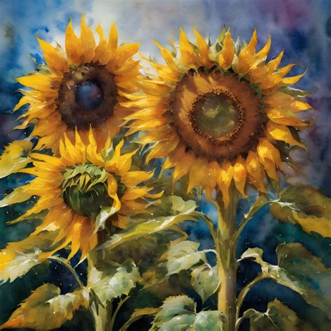 Sunflower Flower Art Free Stock Photo - Public Domain Pictures