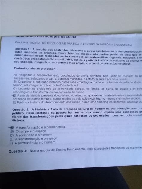 Metodologia E Pr Tica Do Ensino Da Hist Ria E Geografia Metodologia E