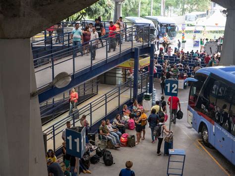 Mais De 90 Mil Passageiros Deverão Passar Pelos Terminais Rodoviários