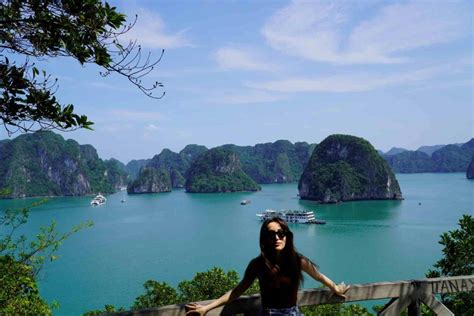 Ha Long Bay Luxury Day Cruise Buffet Lunch Titop Cave Kayak Travel