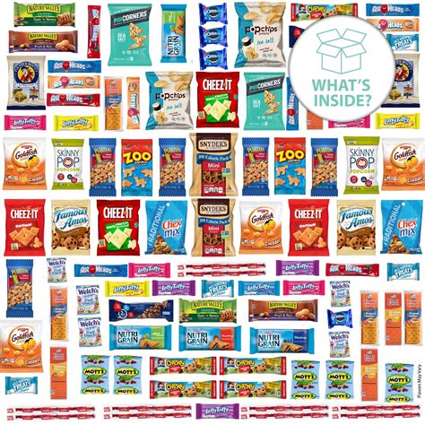 Buy Snack Box Variety Pack Care Package Count College Graduation