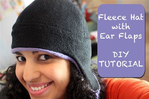 Fleece Hat with Ear Flaps- PDF pattern - Crafty Gemini