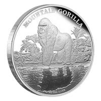 Buy 1 oz 2015 Mountain Gorilla Silver Proof Coins | Silver Gold Bull US