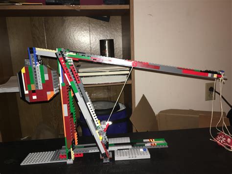 First Lego Trebuchet Rlego