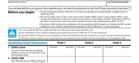 Eic Form Fill Out Printable Pdf Forms Online