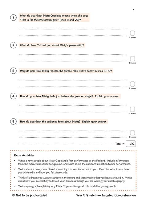 New KS2 English Targeted Question Book Challenging Reading