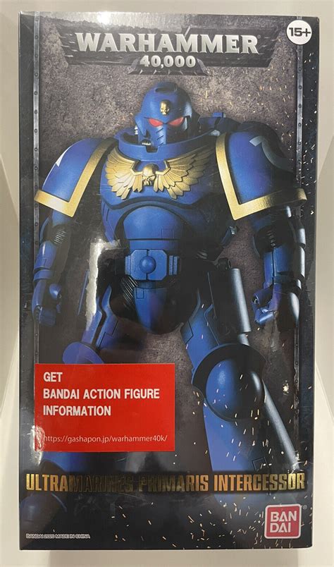 Bandai Warhammer K Ultramarines Primaris Intercessor Figure New