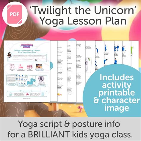 Twilight the Unicorn Kids Yoga Class Plan - NEW STYLE! - Cosmic Kids Yoga