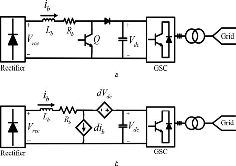 Boost converter (a) Boost converter placed between the rectifier and ...