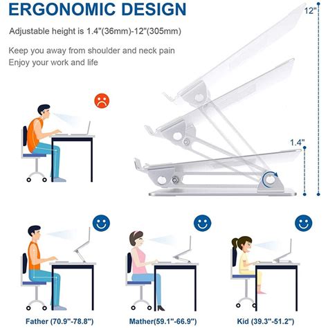 Laptop Stand Hoogte Verstelbare Computer Laptop R Grandado