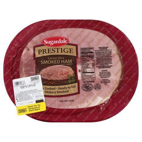 Buy Sugardale Prestige Ham Smoked Center Slice Online Mercato