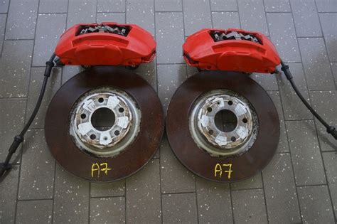 ZACISKI TARCZE PRZÓD AUDI A7 A6 C7 3 0 TDI BREMBO 11491795058