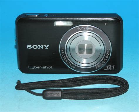 Sony Cyber Shot Dsc W Mp Digital Camera Black