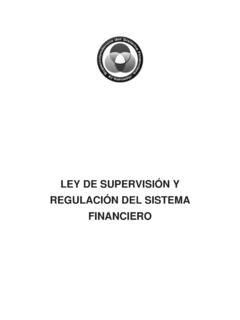 Ley De Supervisi N Y Regulaci N Del Sistema Ley De Supervisi N