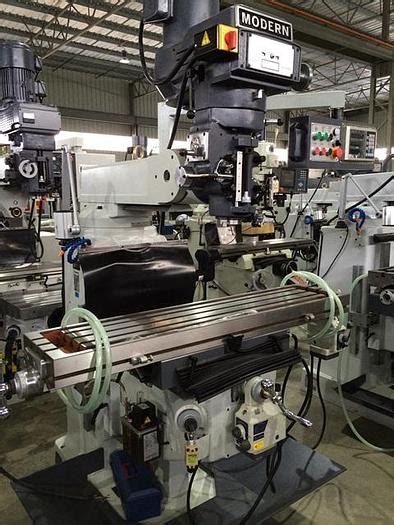 New Modern Ii Ram Turret Vertical Milling Machine C W Fagor A