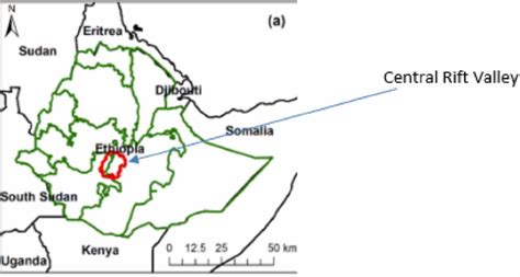 | Map of the Central Rift Valley region. | Download Scientific Diagram