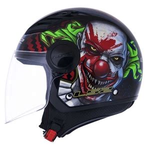 Capacete LS2 OF562 Airflow Happy Dreams Palhaço GFC Racing Capacetes