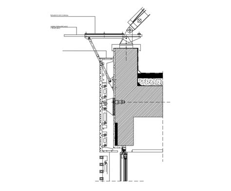 Bipielle Center Renzo Piano Facade Construction Details Dwg File Cadbull