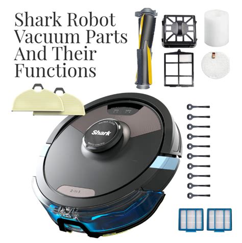 Shark Robot Vacuum Parts And Their Functions - Techdazed